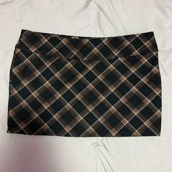 H&M Skirts Brown Mini Skirt Poshmark